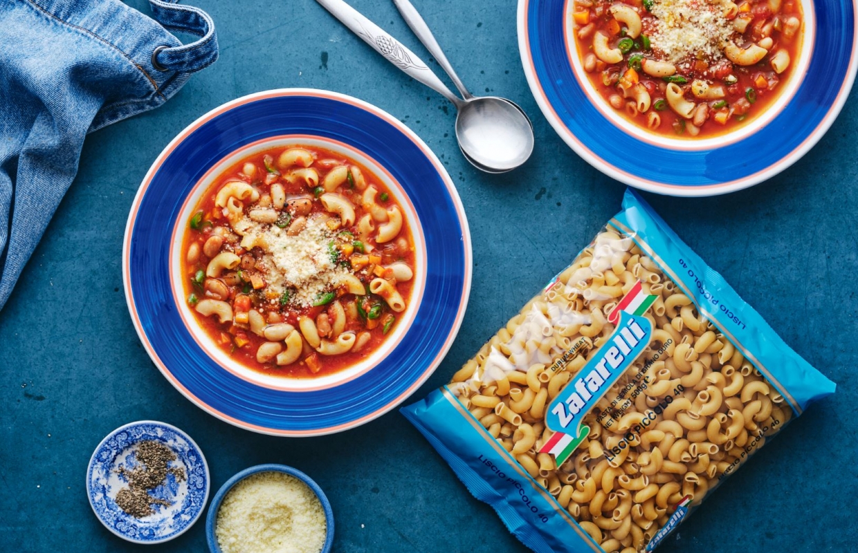 Pasta e fagioli soup